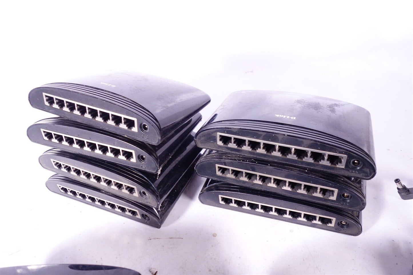 Large Lot of D-Link DGS-1008G Routers Working but no included power supplies