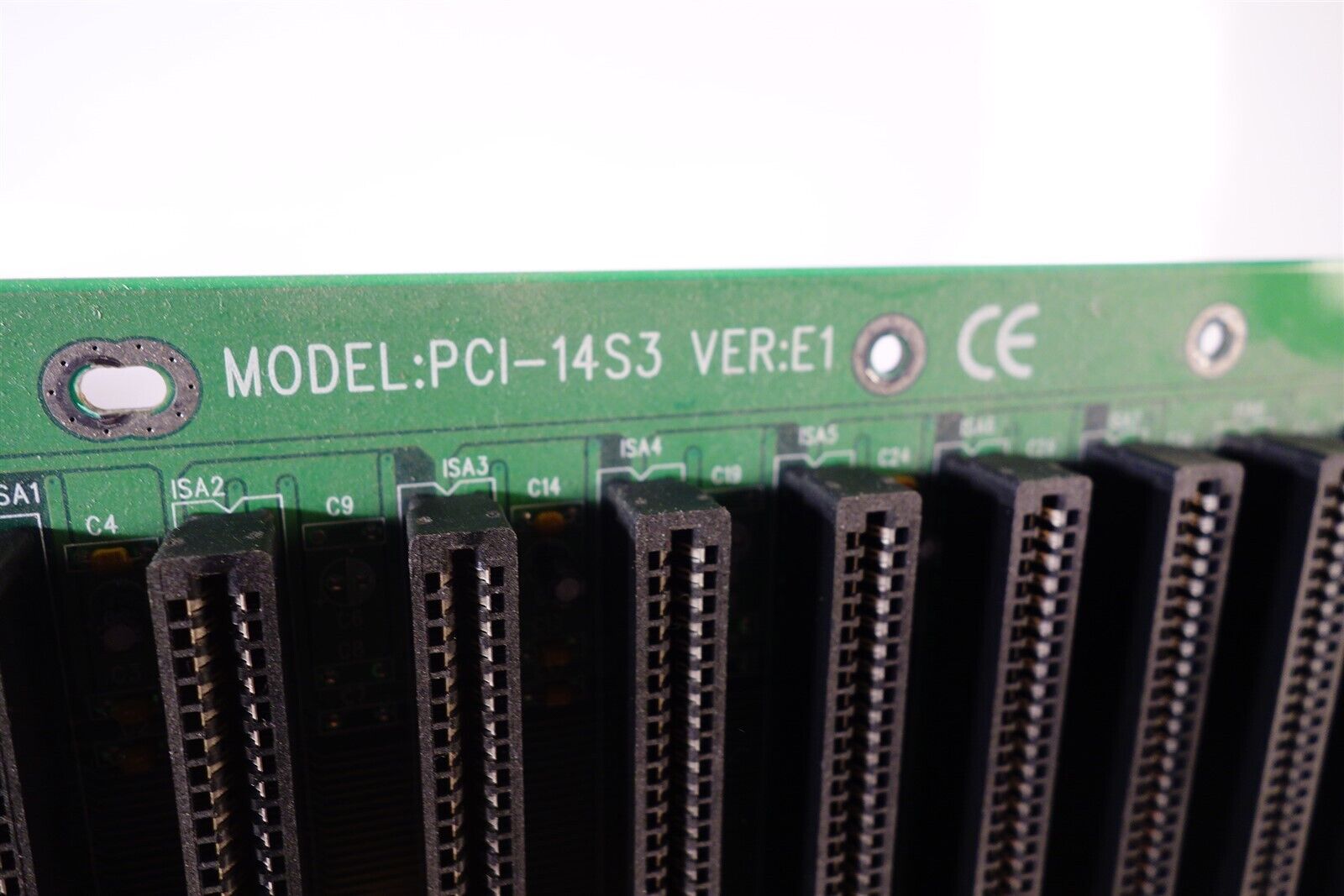 IEI PICMG PCI-14S3 VER E1 Industrial Backplane 10x ISA 4x PCI Slot