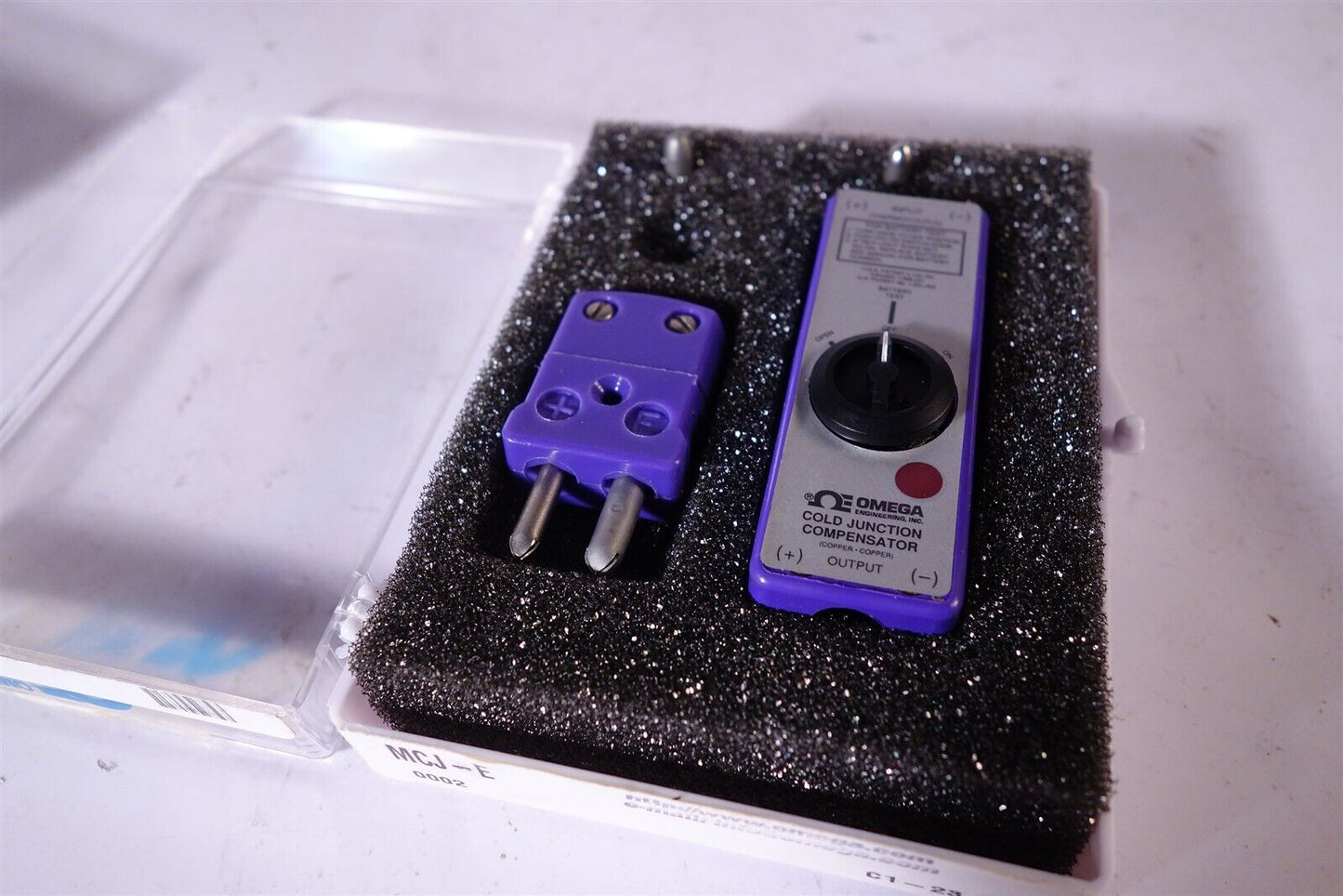 OMEGA MCJ-E Cold Junction Compensator Miniature Electronic Ice Point