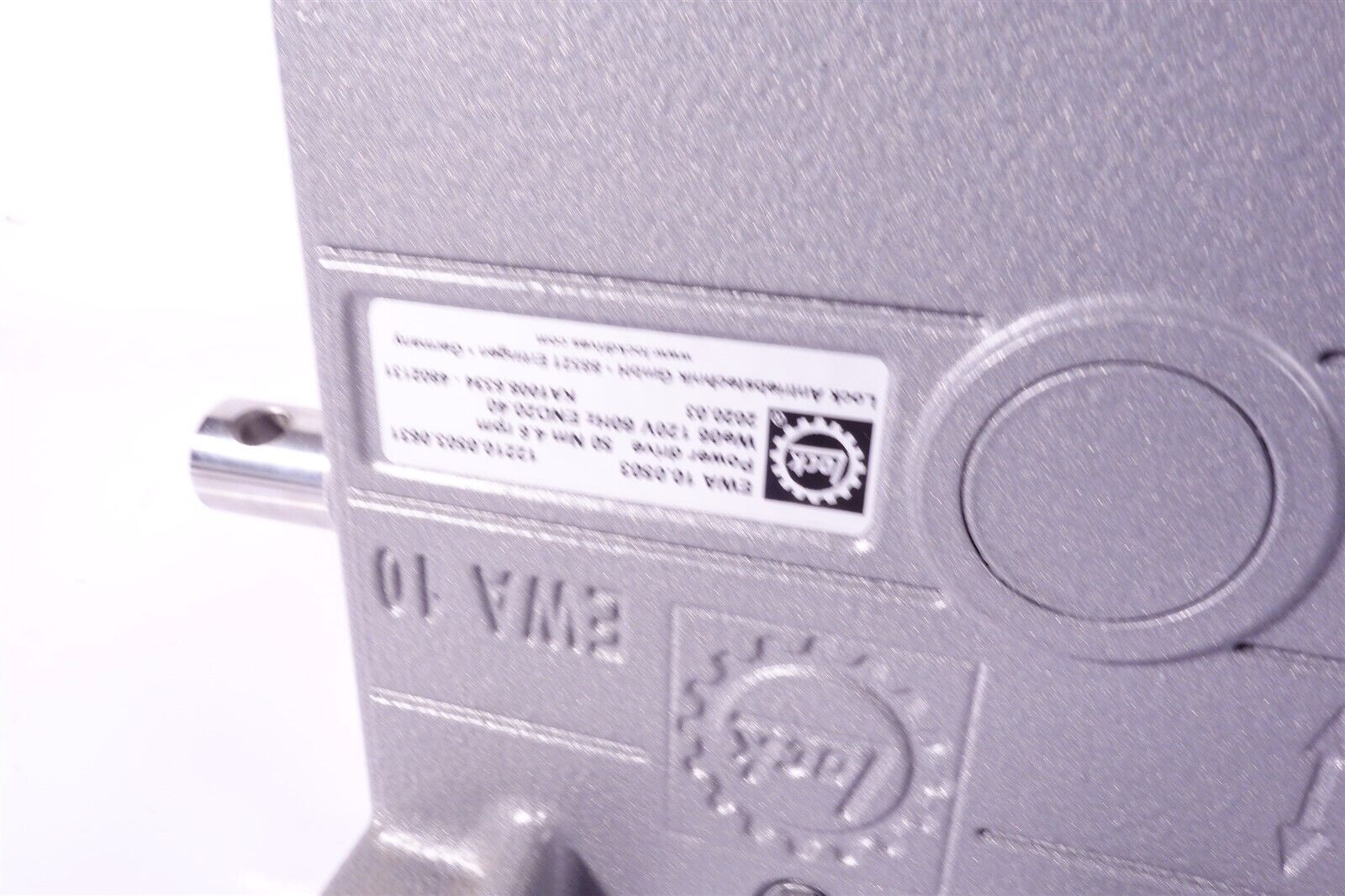 New Lock power Drive EWA 12.051 150Nm 2.0 rpm 60Hz EWA-12