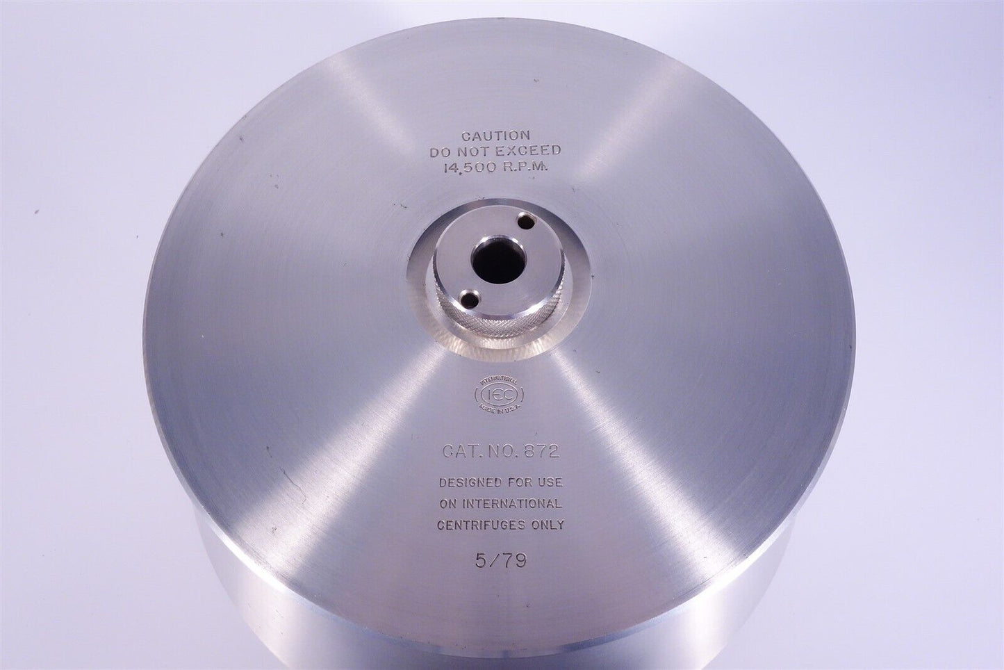 IEC Centrifuge Rotor 5/79