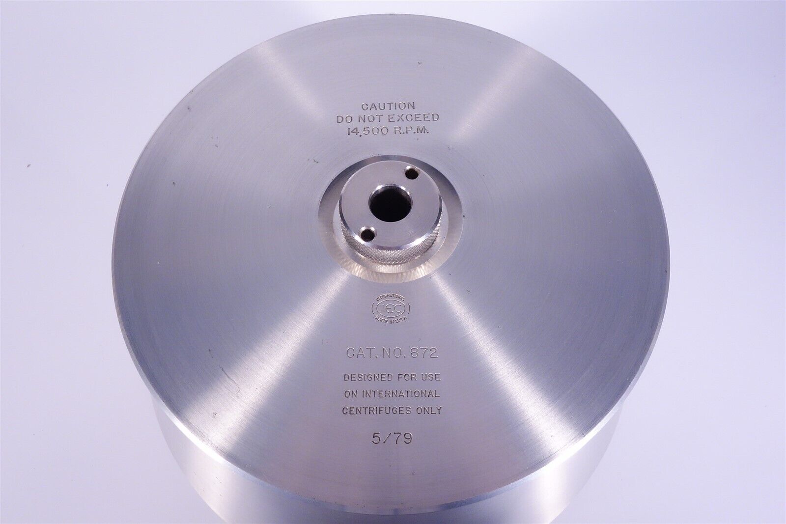 IEC Centrifuge Rotor 5/79
