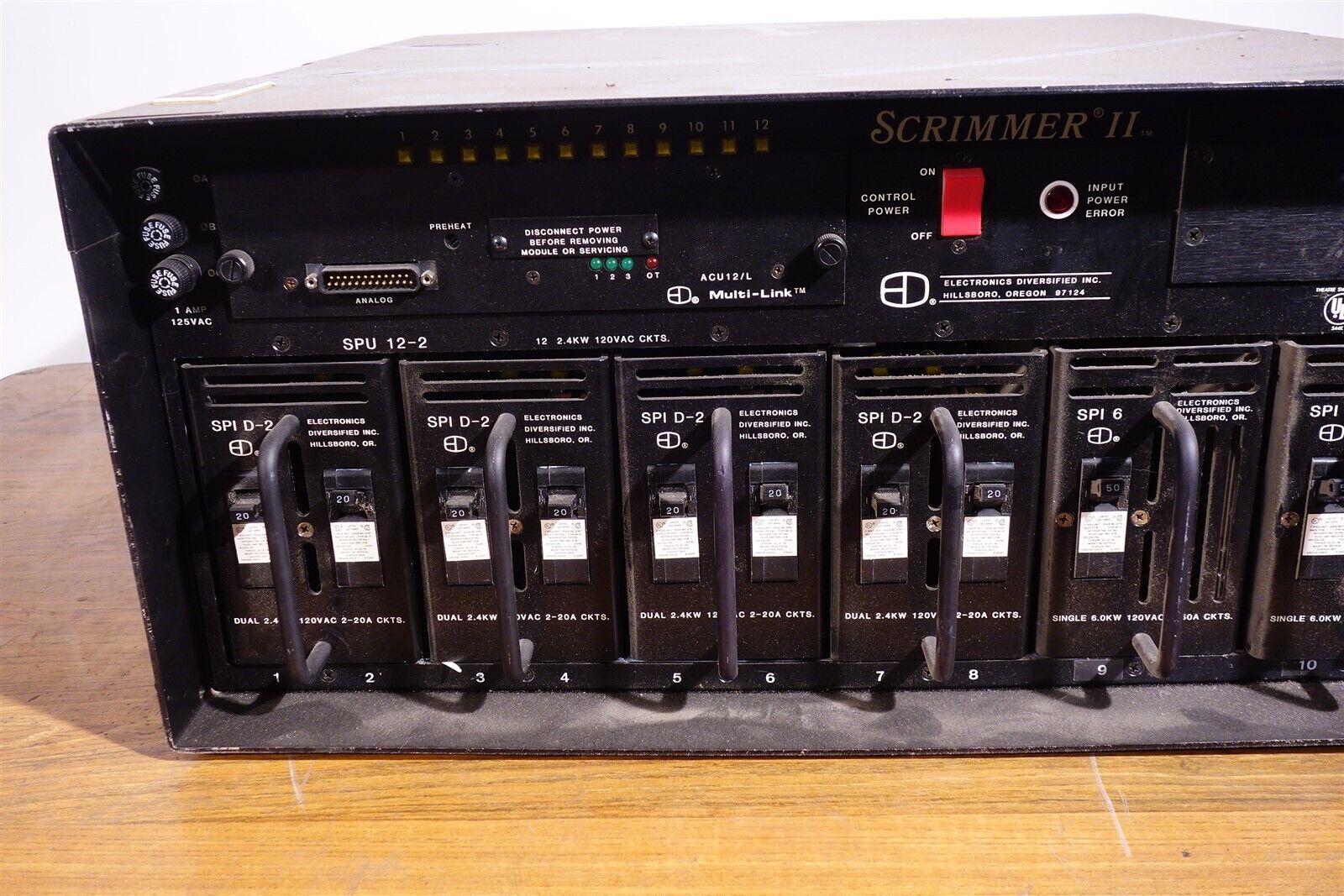 Electronics Diversified Scrimmer II SPI6 SPI 6 Dimming Module 