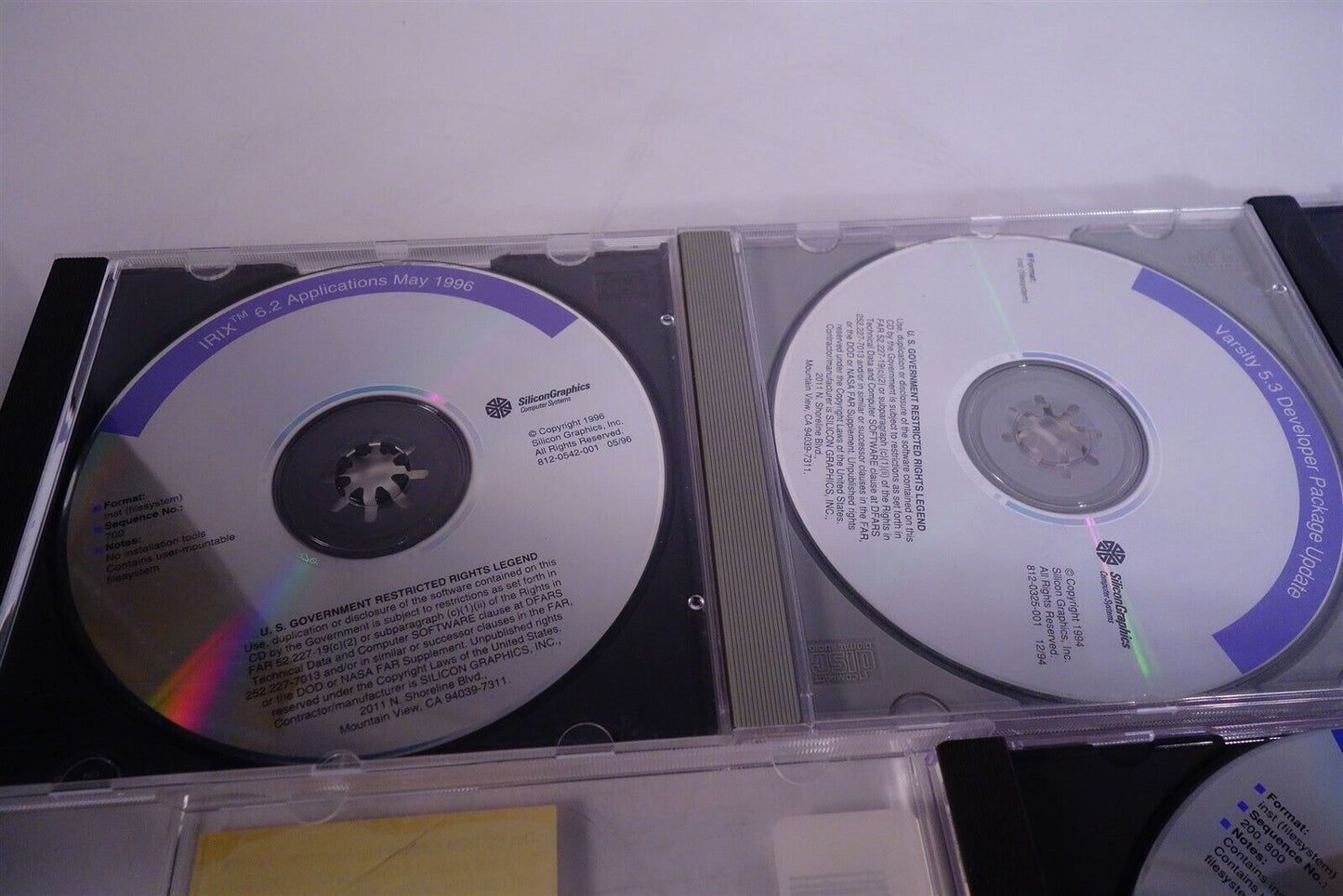 SGI Silicon Graphics IRIX Patch + Development Cd's