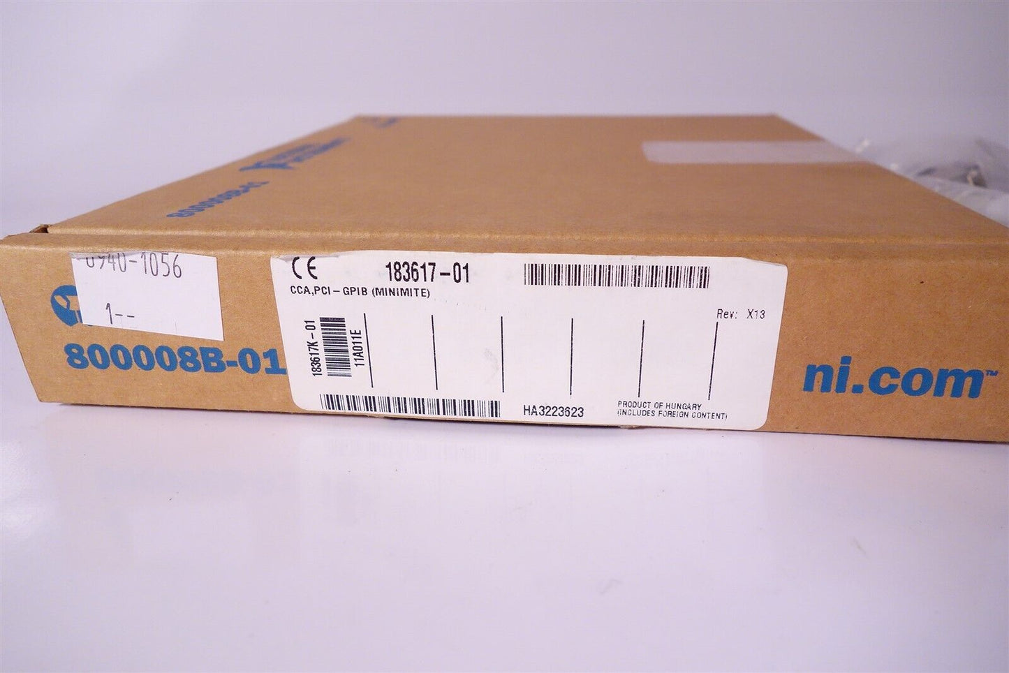 NEW National Instruments 183617K-01 PCI-GPIB Interface Card + Cables