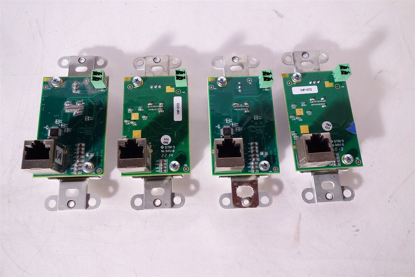 Lot of 4 Kramer WP-571/US HDMI to Cat 5/6 Wall Plate Transmitter