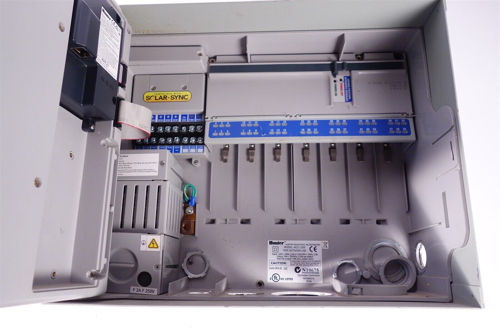 Hunter ACC-1200 Commercial Sprinkler Irrigation Controller unused 