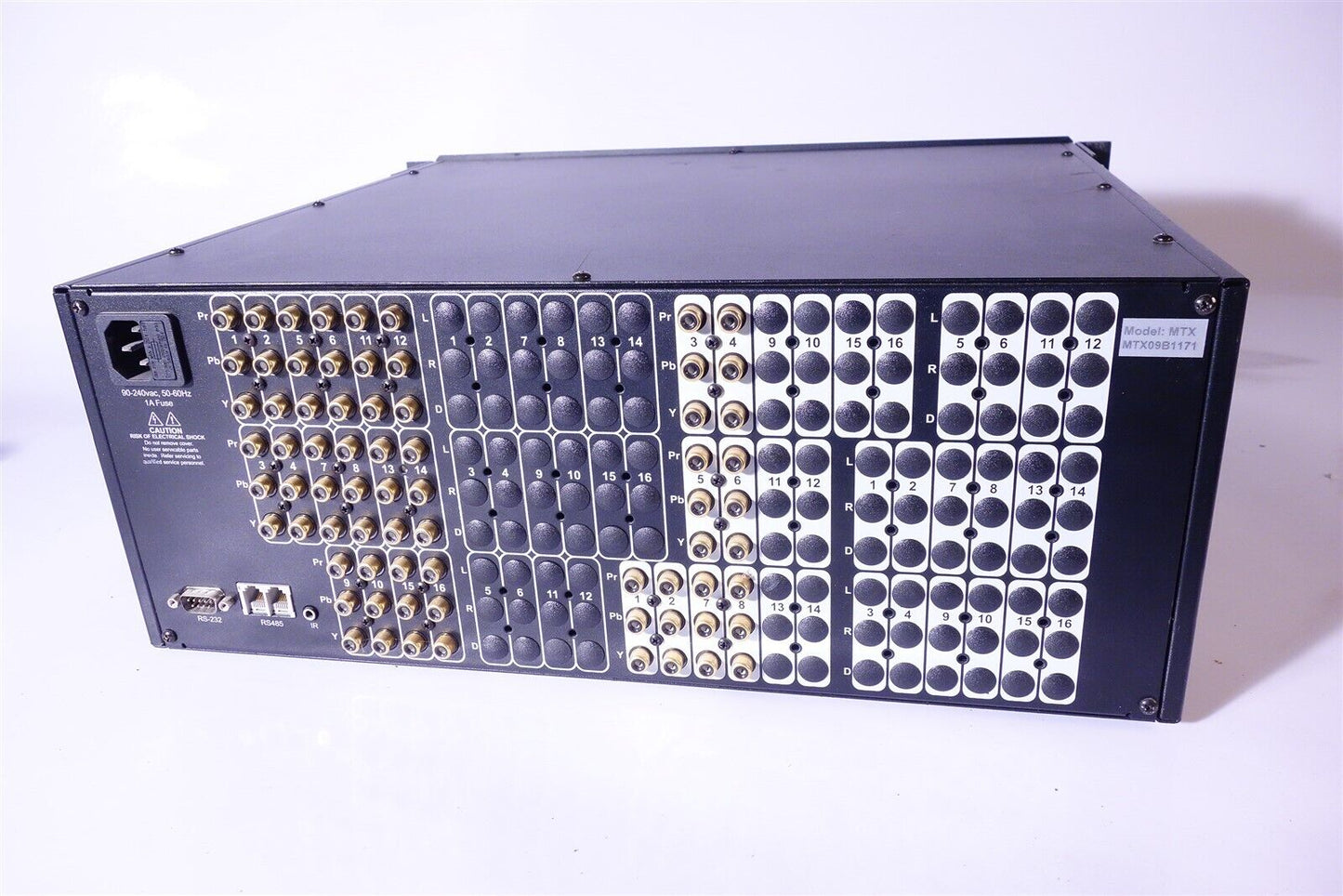 Avocation MTX Matrix Router Routing Switcher 16x8 