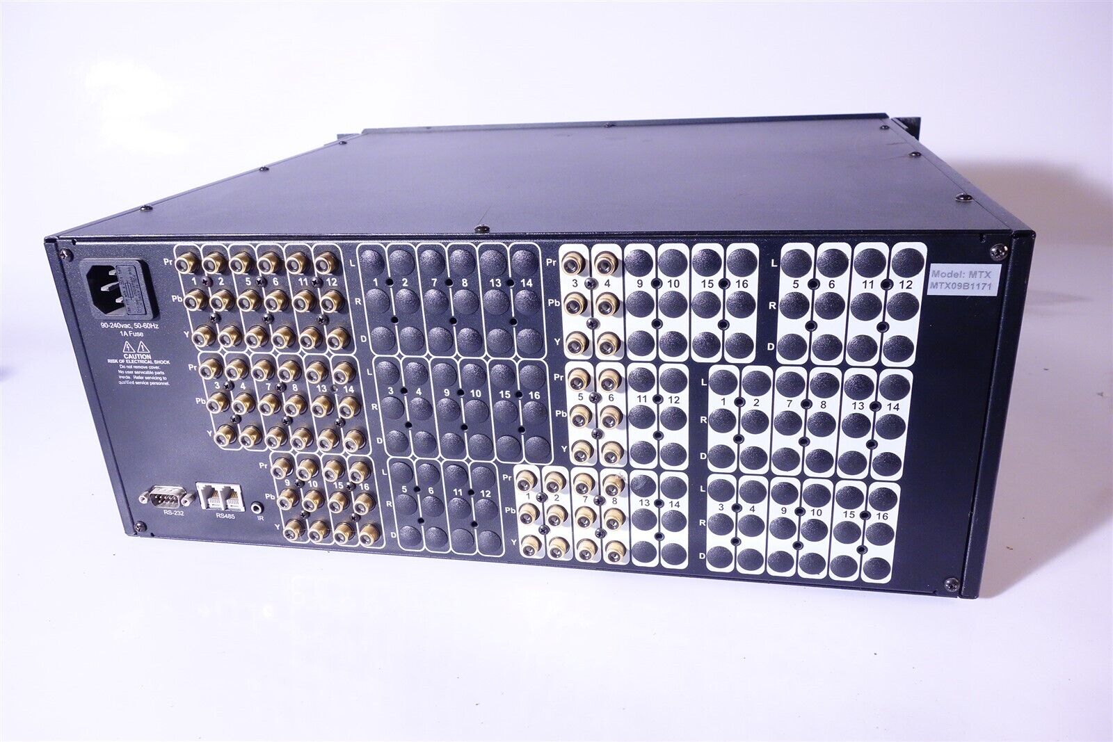 Avocation MTX Matrix Router Routing Switcher 16x8 