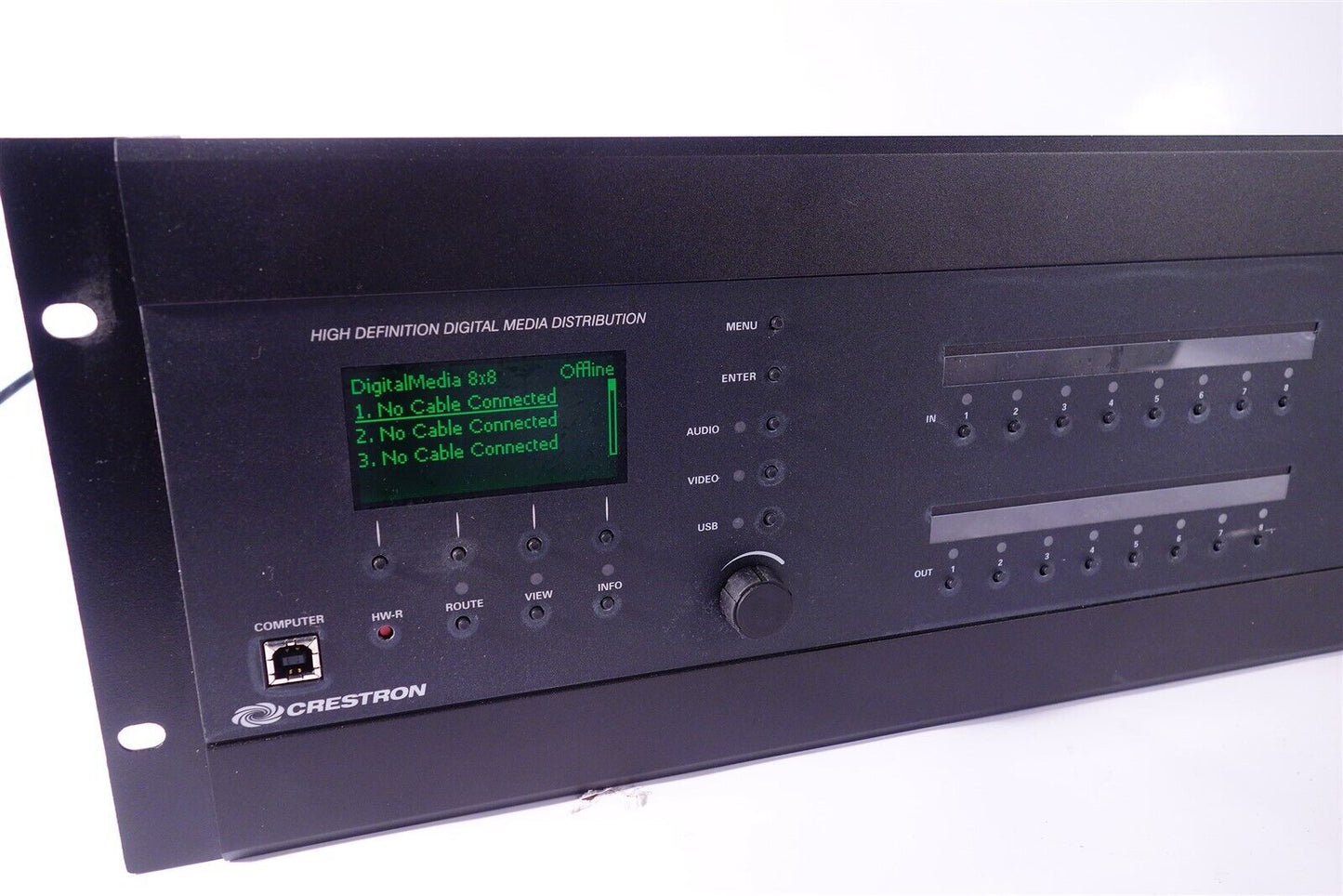 Crestron DM-MD8x8 Switcher with 4 DMC-4K-C-DSP + DMC-4K-CO-H DMC-HDO 