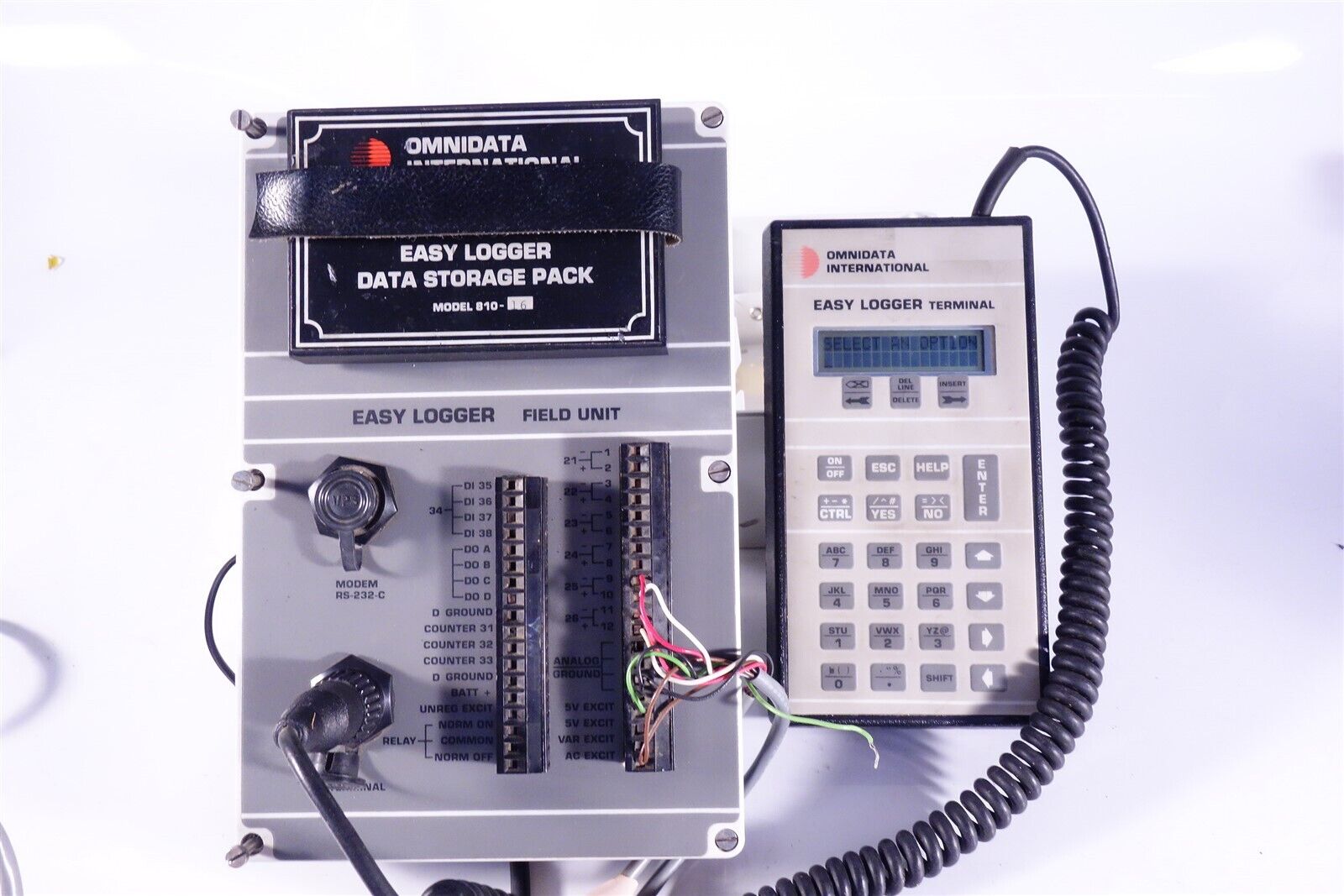 Omnidata International Easy Logger Terminal + Data Storage 