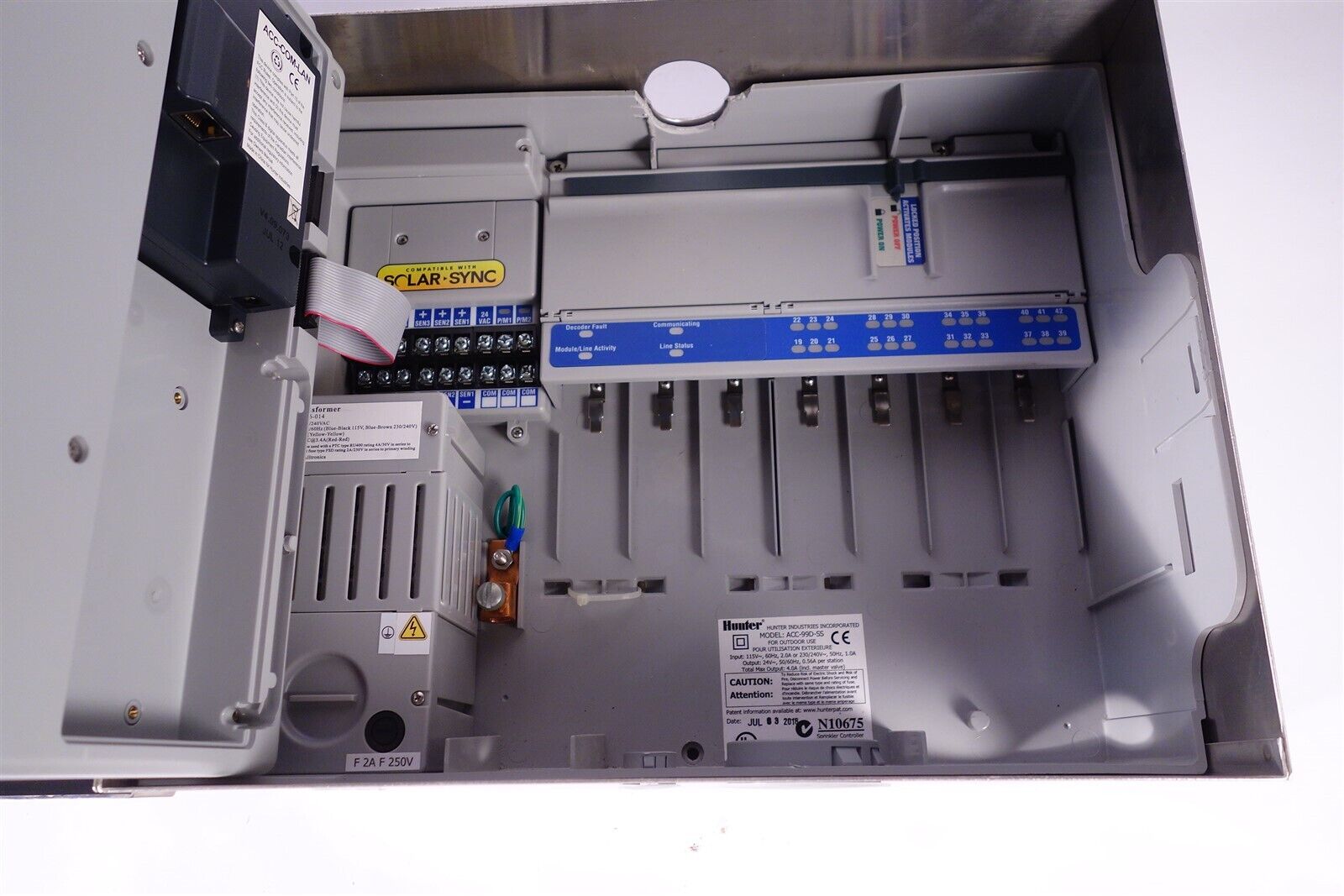 Hunter ACC-1200 Commercial Sprinkler Irrigation Controller unused 