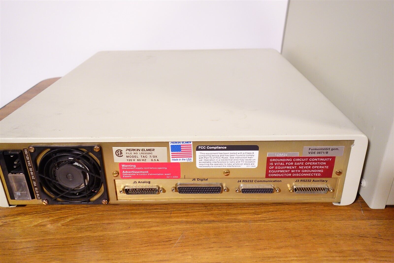 Perkin Elmer DTA7 Differential Thermal Analyzer + TAC7 Controller 