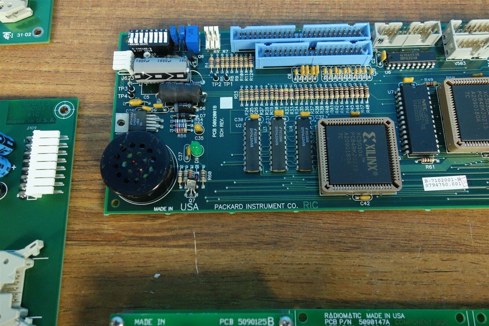 Packard / Radiomatic / Perkin Elmer Flow Scintillation Analyzer Main PCB Boards