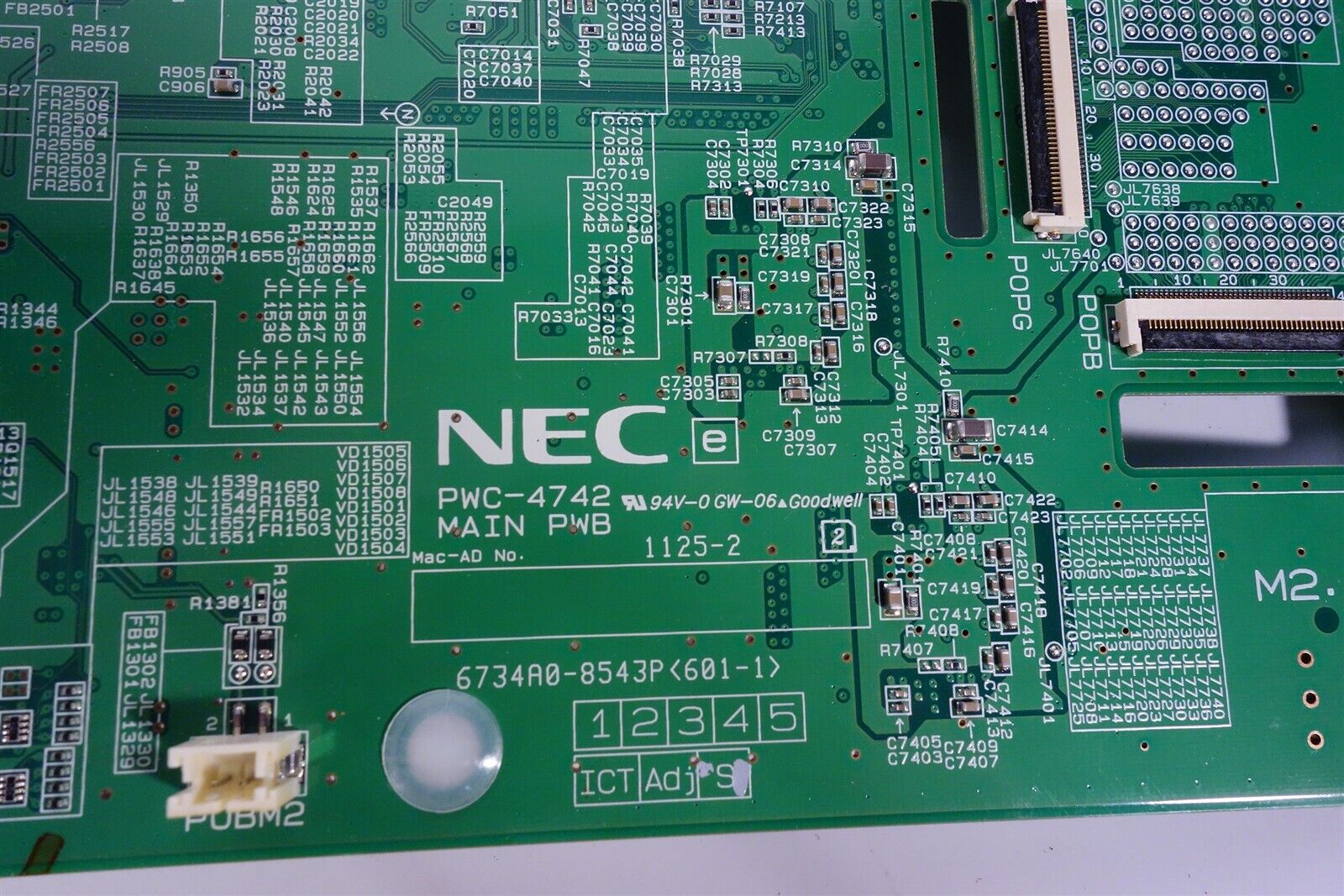 NEC PWC-4742 Projector Motherboard