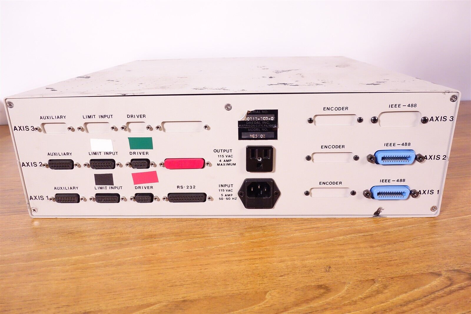 Daedal MC 2000 Controller Indexer