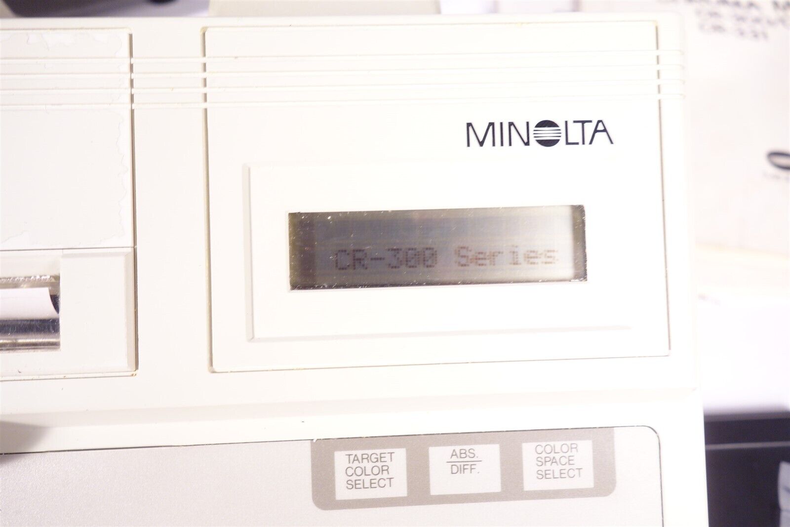 Minolta CR-300 Chroma Meter with DP-301 Data Processor + Accessories