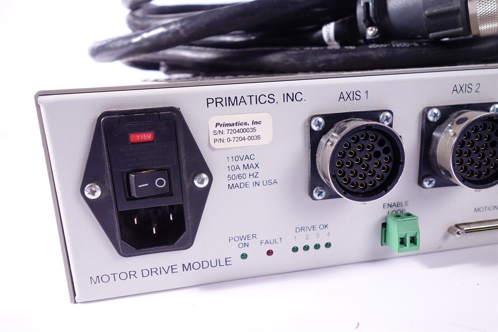 Primatics Motor Drive Module - 2 Axis With Cables 