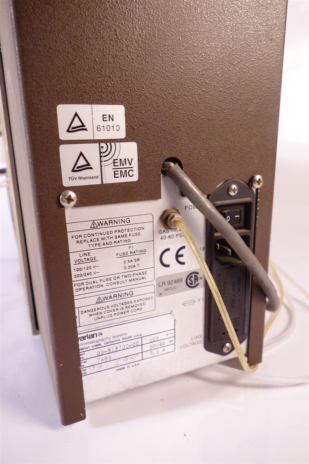 Varian CP-8200 8200cx for CP-3800 GC Gas Chromatograph Working Condition 