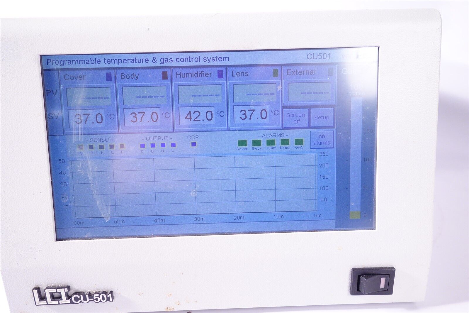 LCI CU-501 Incubator Heating Control / Heating Unit Controller 