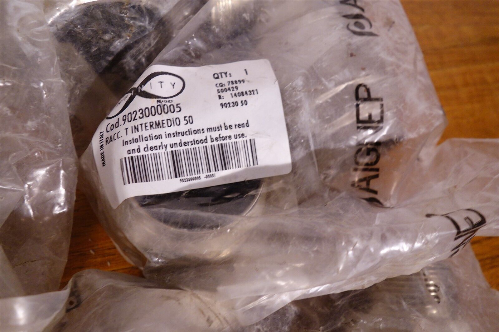 Large Lot of AIGNEP Infinity 50mm Fittings 