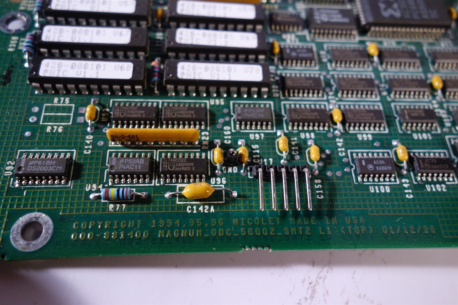 Nicolet Magna-IR 560 Main Board / Motherboard 