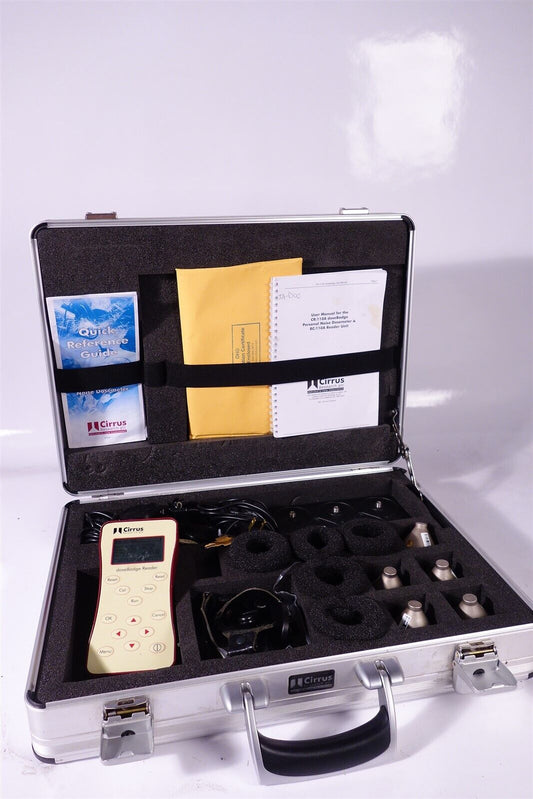 CIRRUS DOSEBADGE READER SET / Excellent 