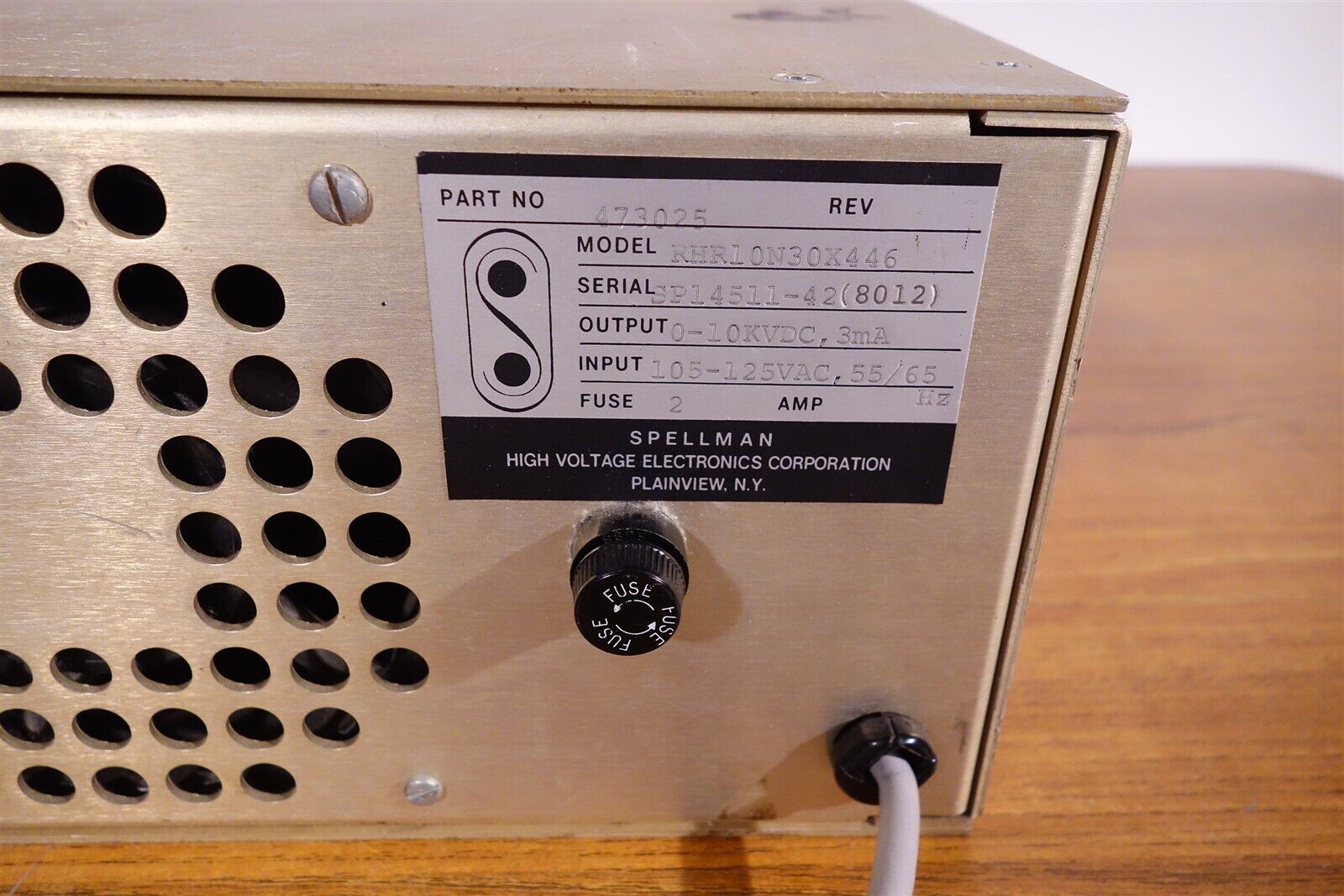 PHI Physical Electronics 20-085 Power Supply 