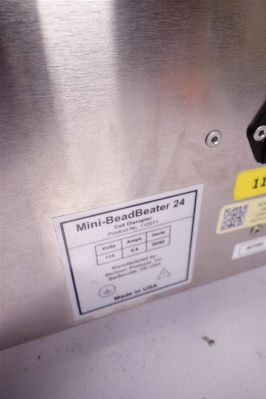 MINI-BEADBEATER 24 BIOSPEC PRODUCTS - Working Condition 