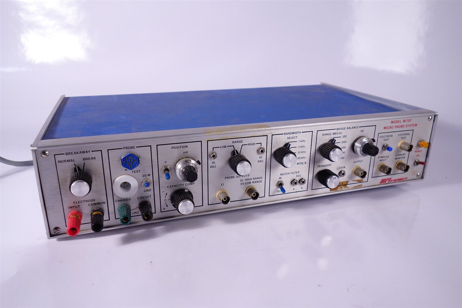 WPI World Precision Instruments Model M-707 Microprobe System – Hurst ...