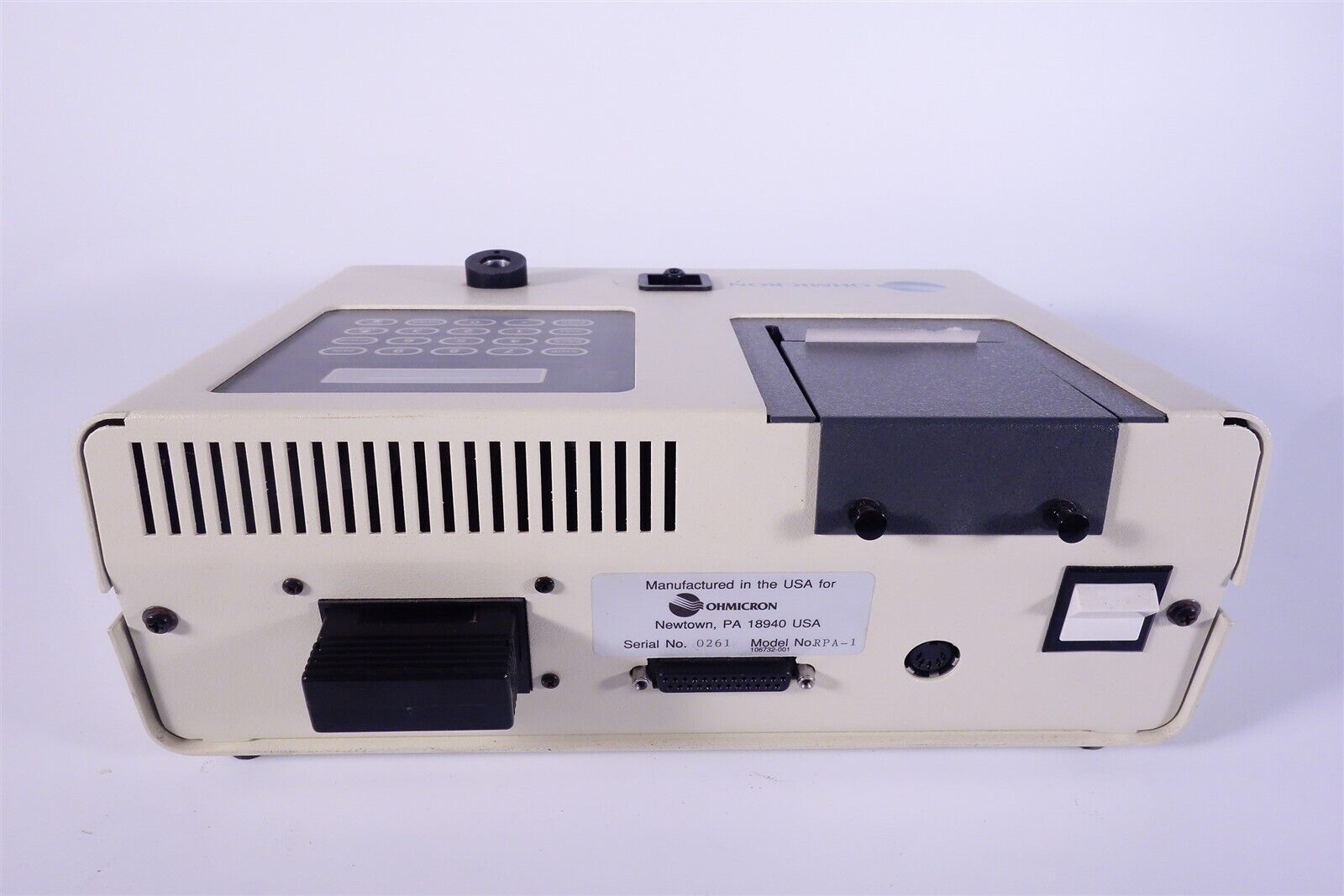 Ohmicron RPA-1 Photometric Analyzer / Spectrophotometer 