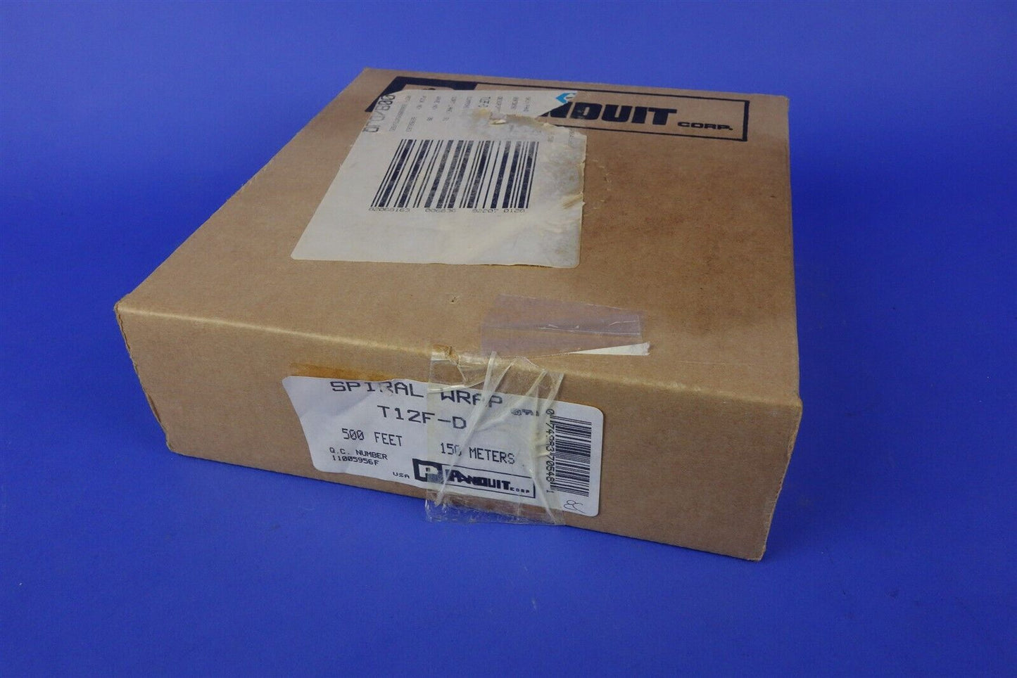 Panduit Spiral Wrap T12F-D 500Feet - Clear .12" (3.2mm) X 500'; polyethylene