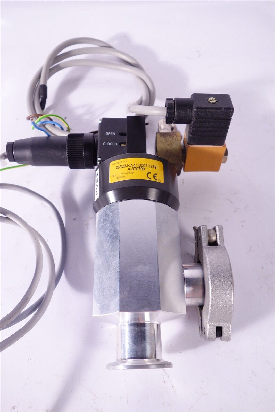 VAT / Alcatel 26328-KA41-0001/1979 High Vacuum Valve / Tested, Working 
