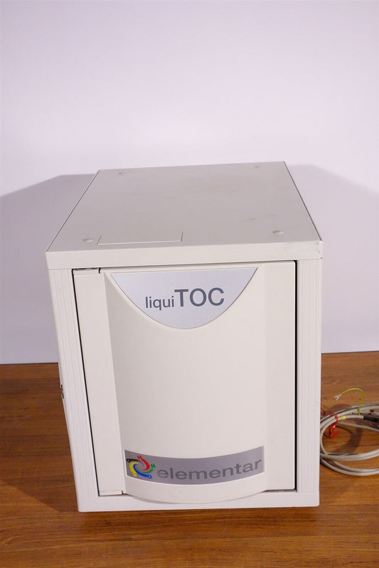 Elementar LiquiTOC Liqui TOC Total Organic Carbin Analyzr