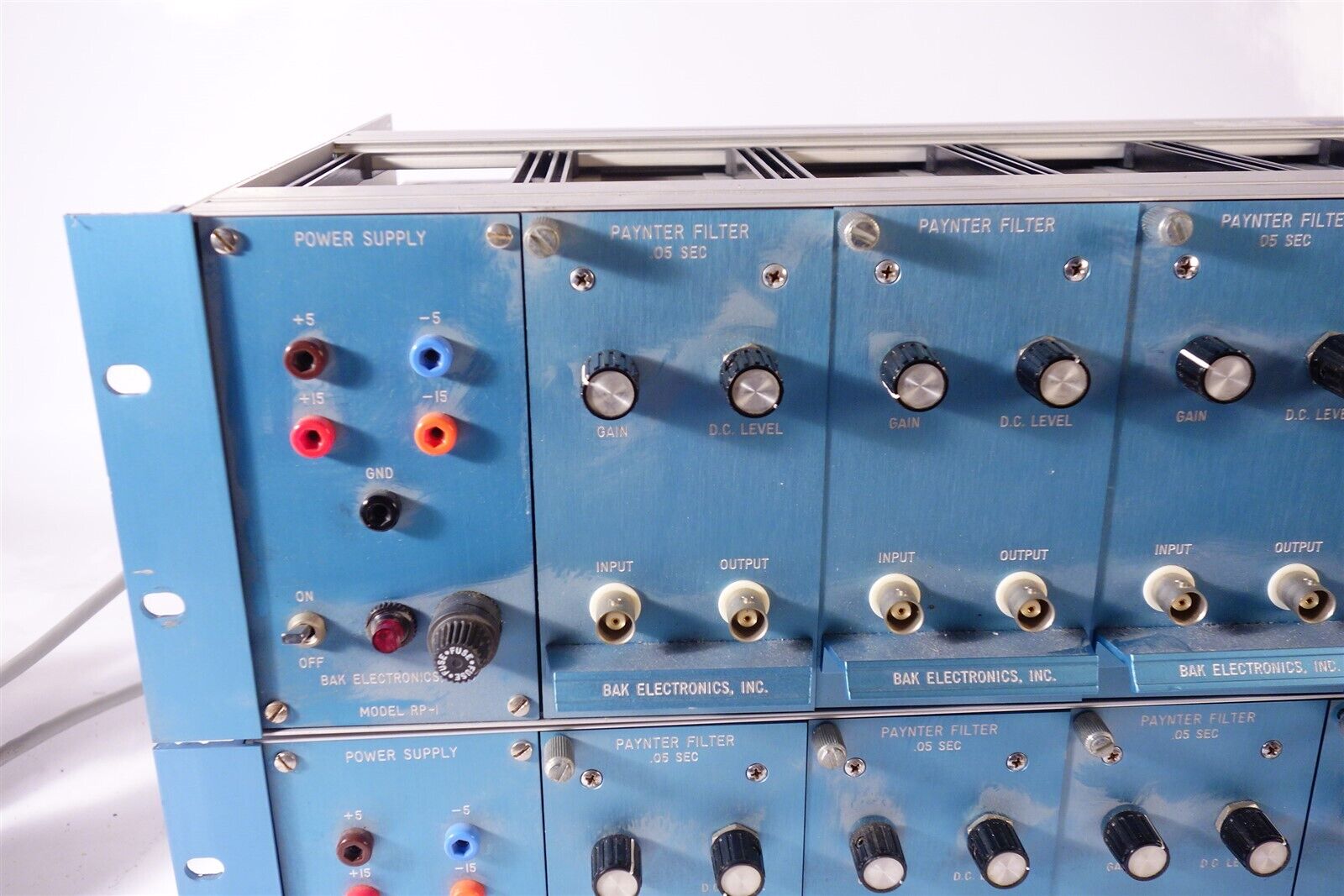 Bak Electronics RP-1 Rackmount Power Supplies + Paynter Filters 