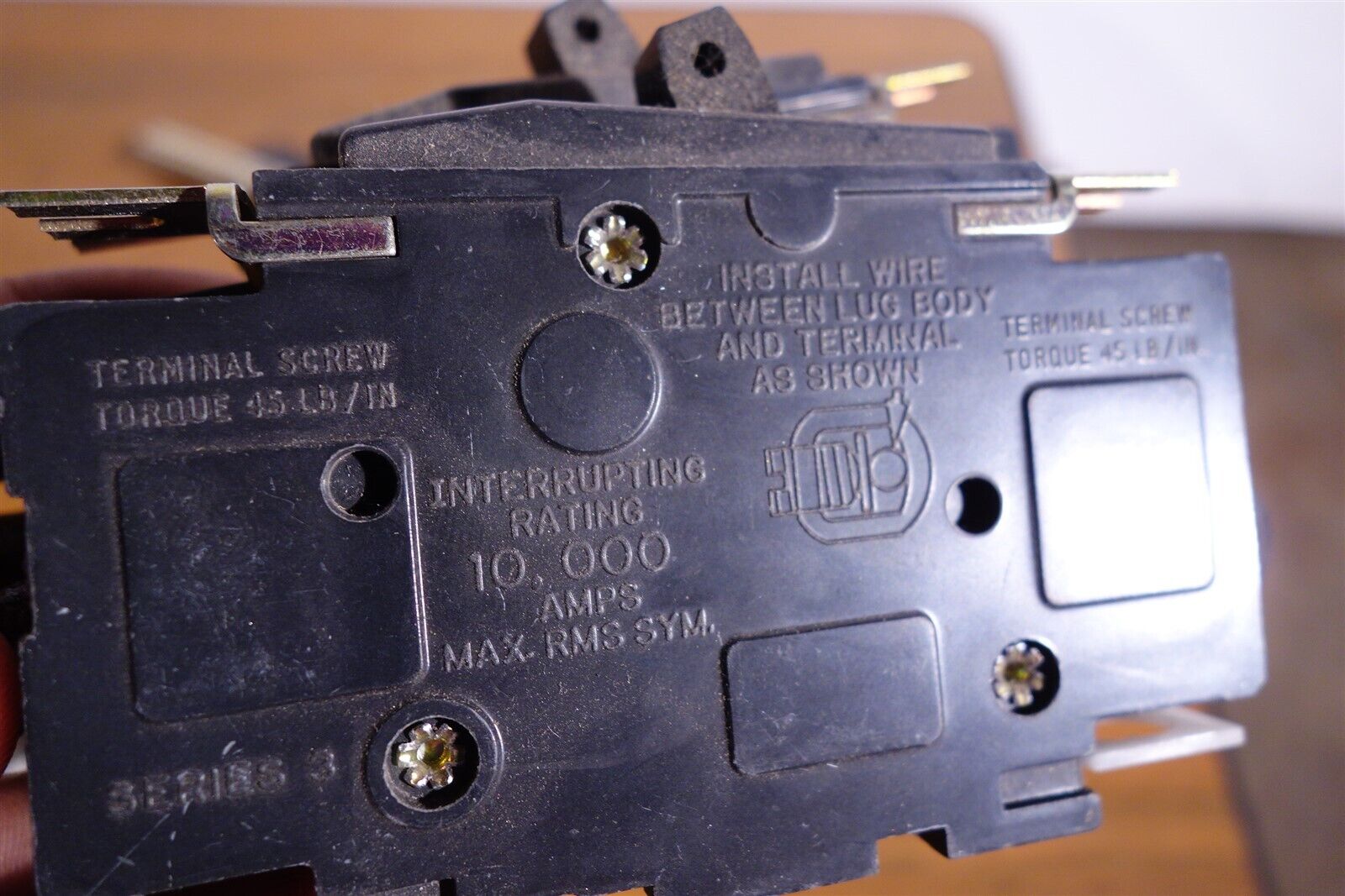 SQUARE D QOUR120 20A 20 AMP 1-POLE CIRCUIT BREAKER