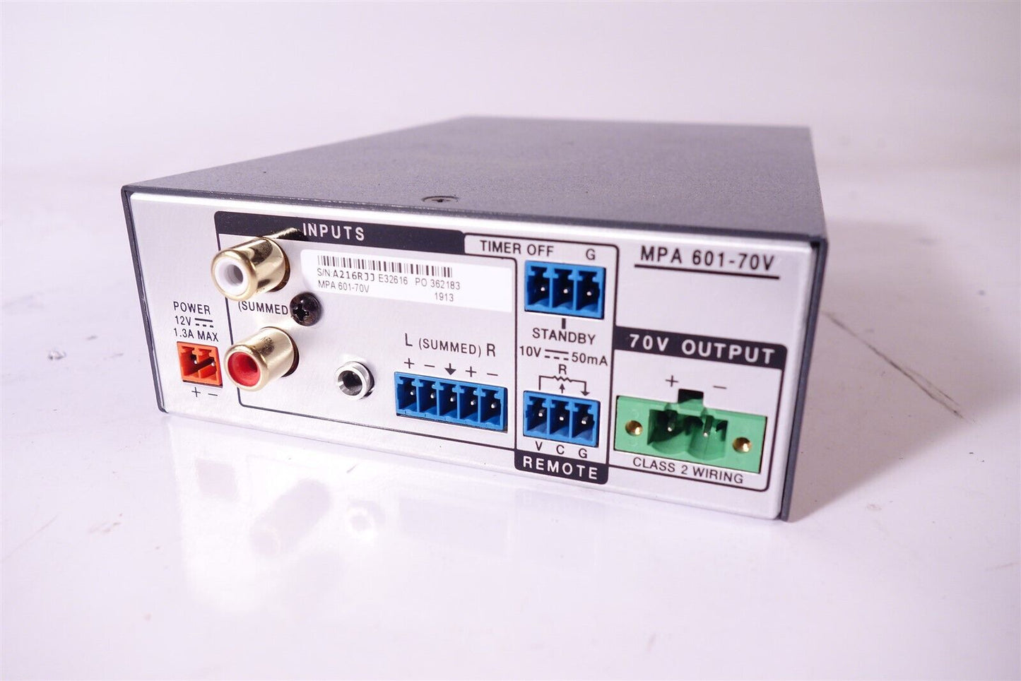Extron MPA 401 Mini Power Mono Amplifier MPA 401-70V (includes power supply) 