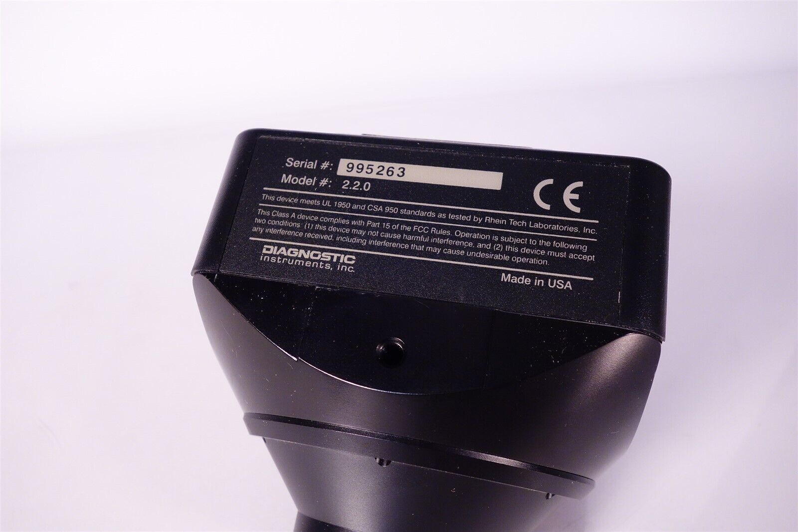 Diagnostic Instruments Model 2.2.0 Microscope Camera - 30 Day Warranty 