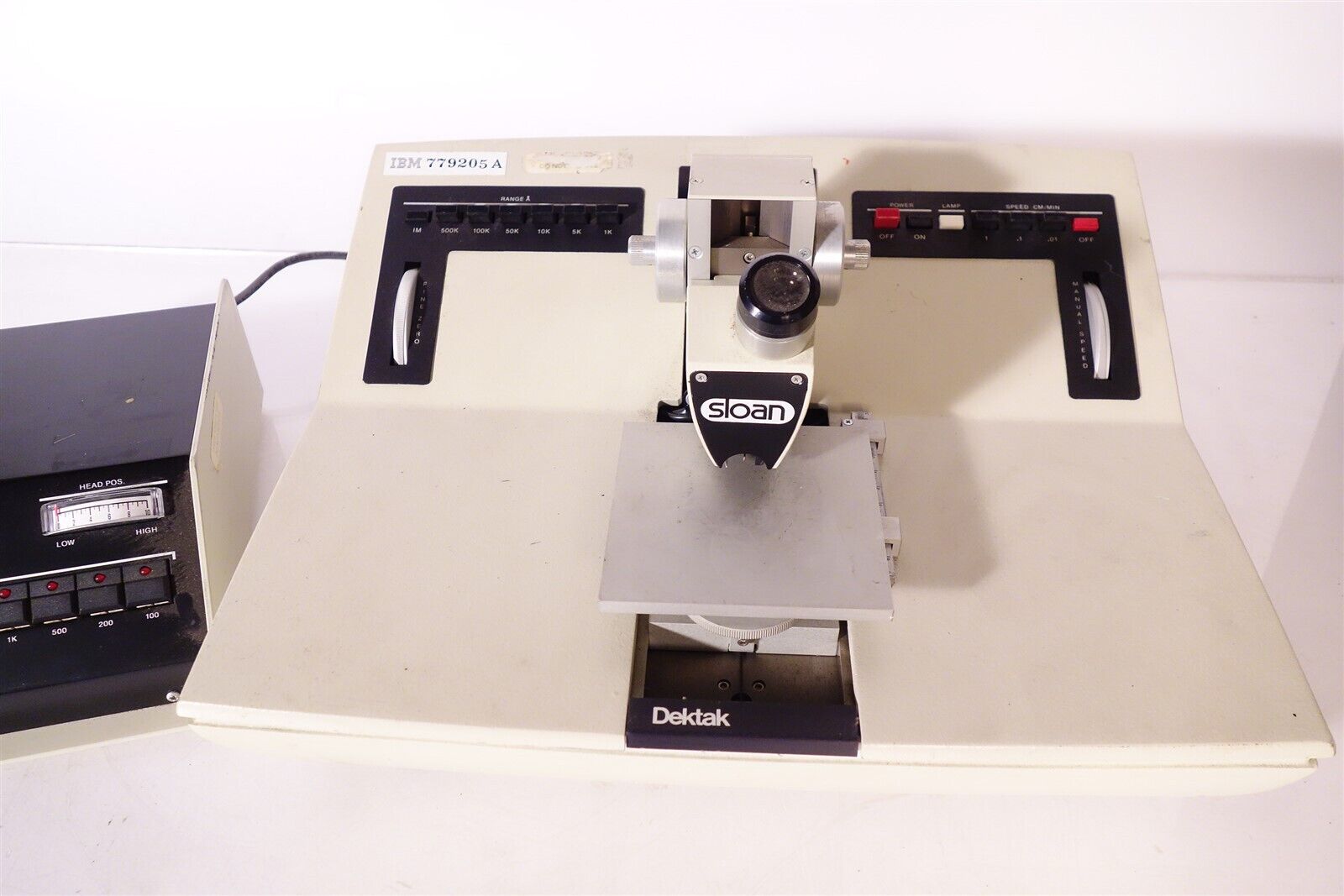 Sloan Dektak Surface Texture Analysis System / Profiler + Thin Film 900051