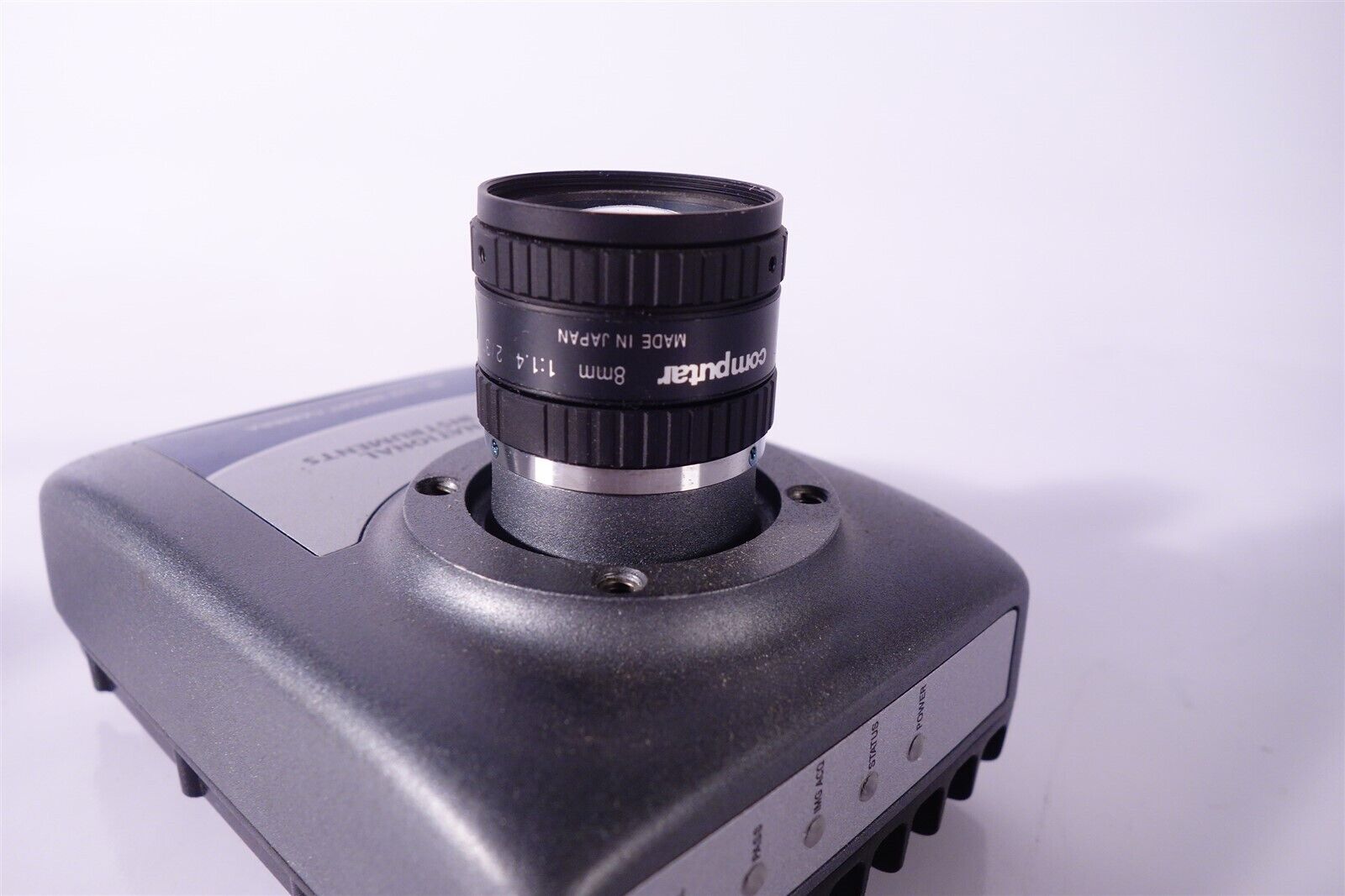 National Instruments NI1722 Smart Camera with Computar 8mm 1.4 Lens 198098A-02L 