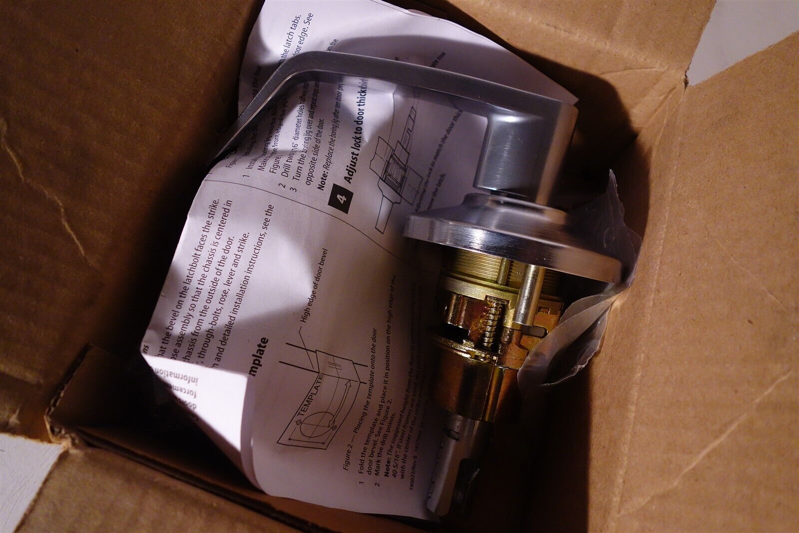 Best DORMAKABA Stanley 7KC37D15DSTK626 Keyed Entry Door Lever Set 