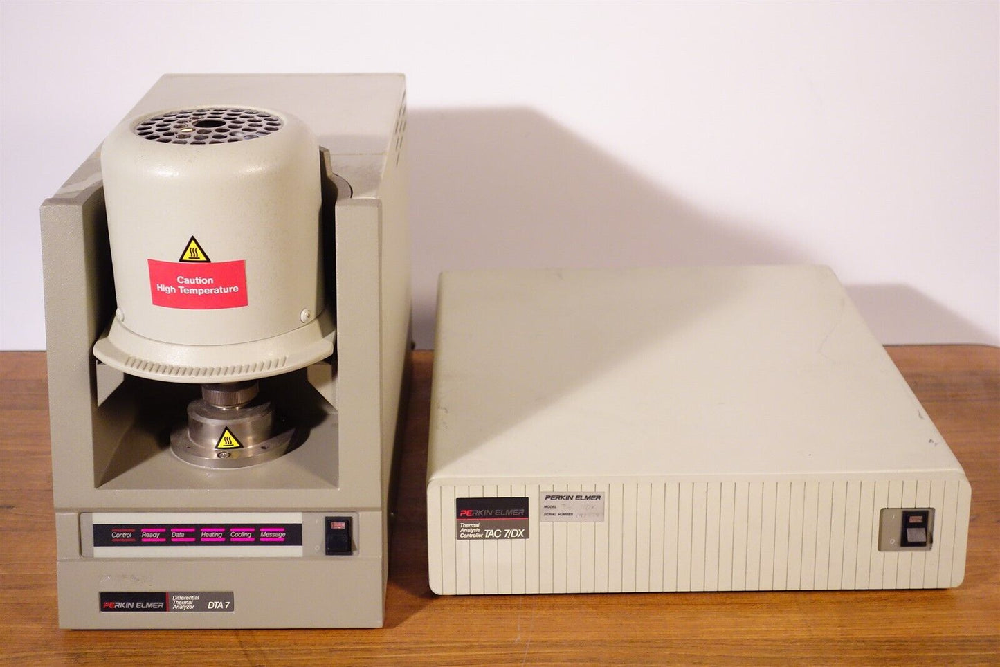 Perkin Elmer DTA7 Differential Thermal Analyzer + TAC7 Controller 