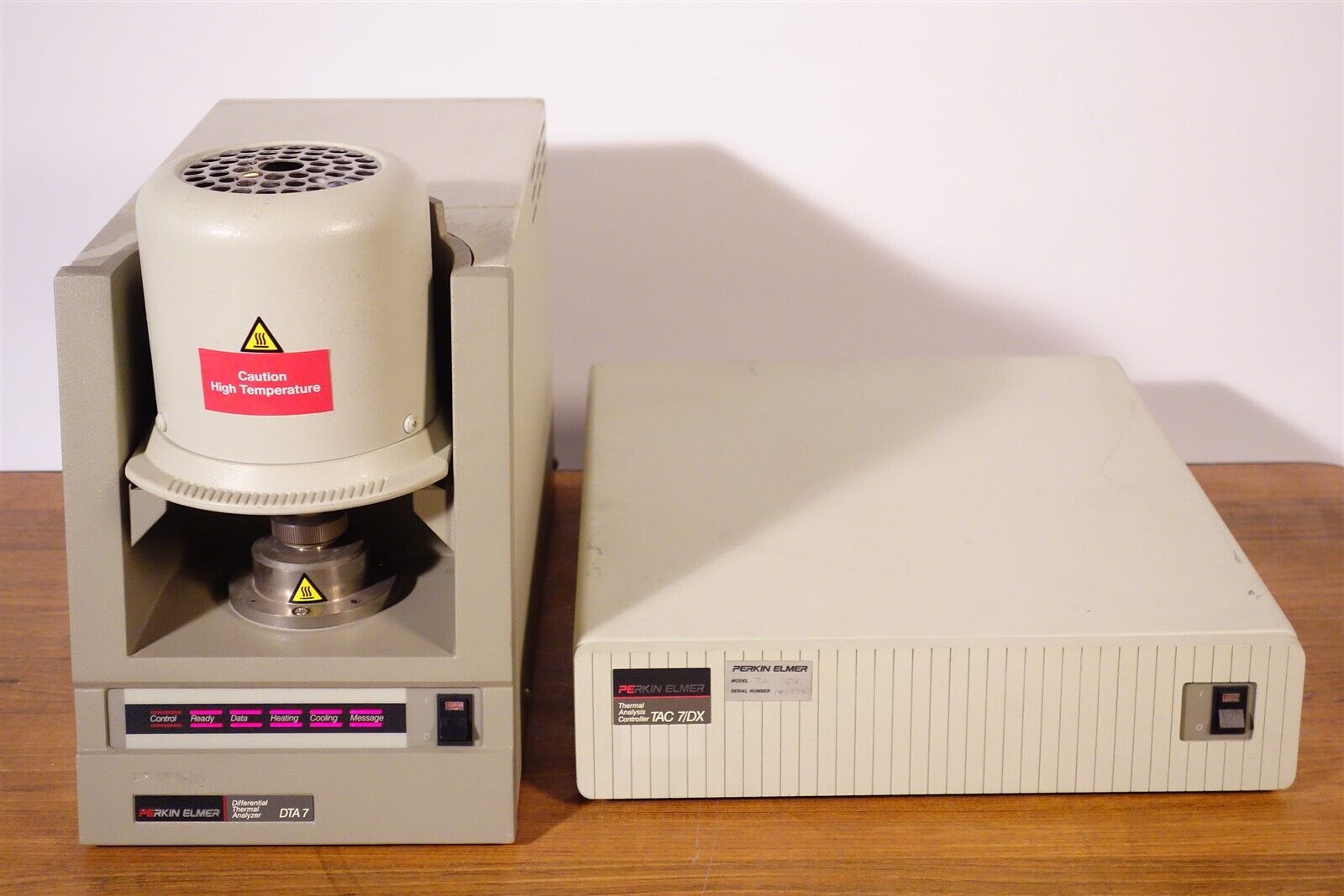 Perkin Elmer DTA7 Differential Thermal Analyzer + TAC7 Controller 