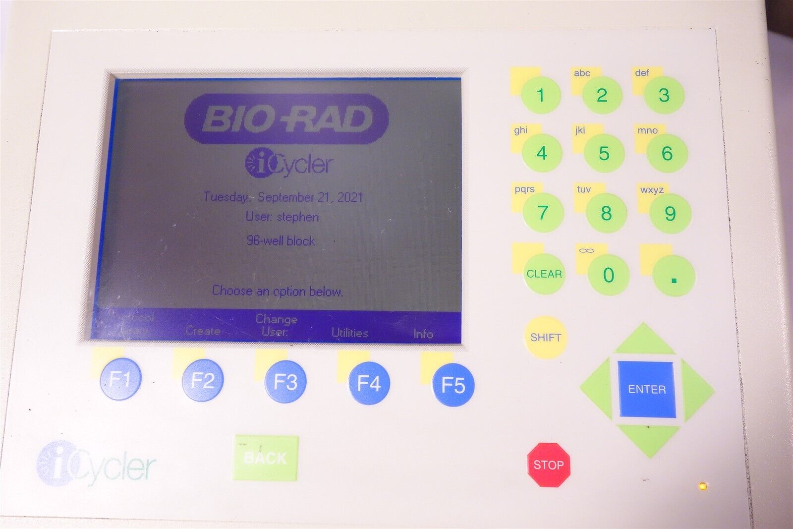 BioRad iCycler IQ Real-Time PCR + 584BR Optical Module Tested Working Condition 