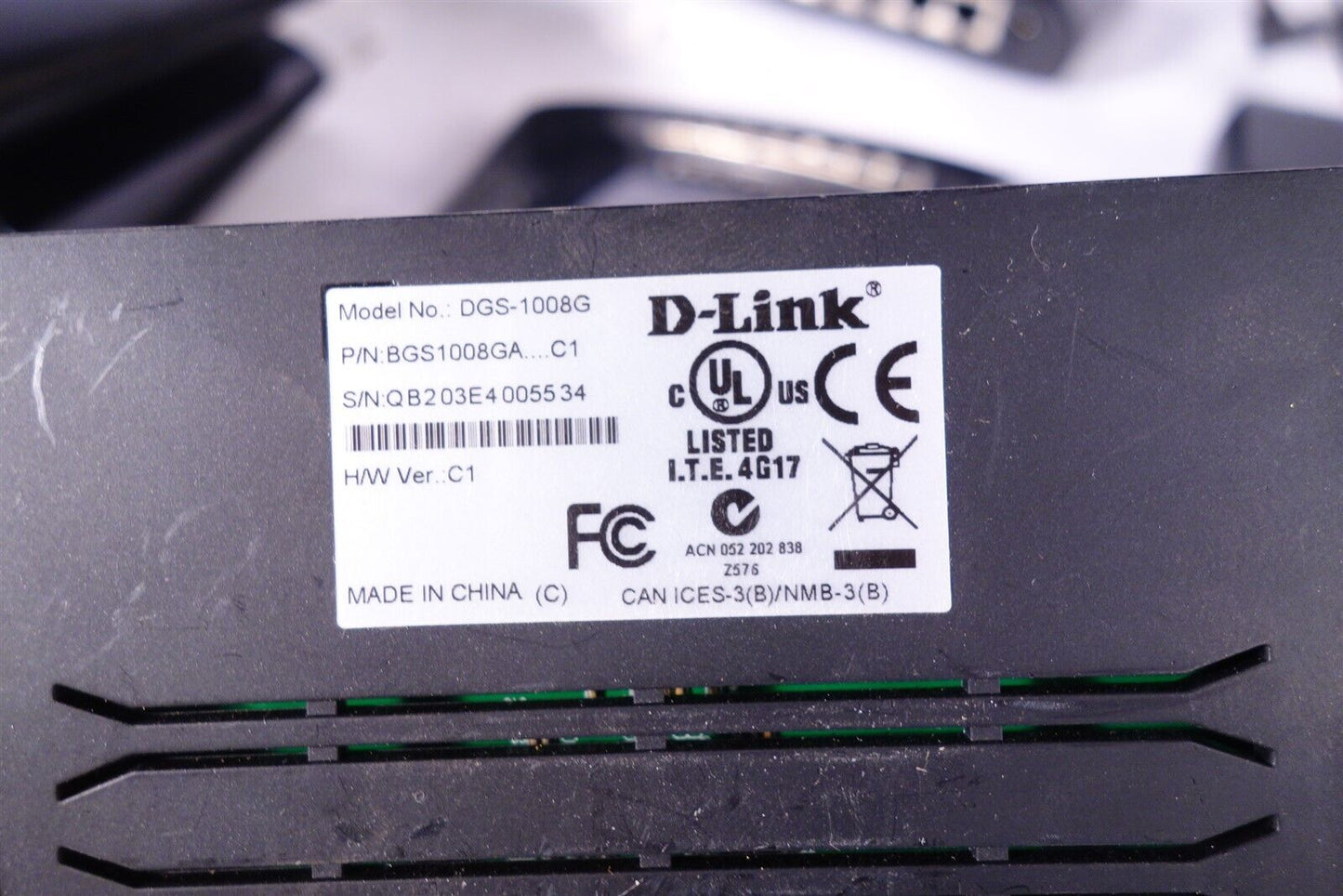 Large Lot of D-Link DGS-1008G Routers Working but no included power supplies