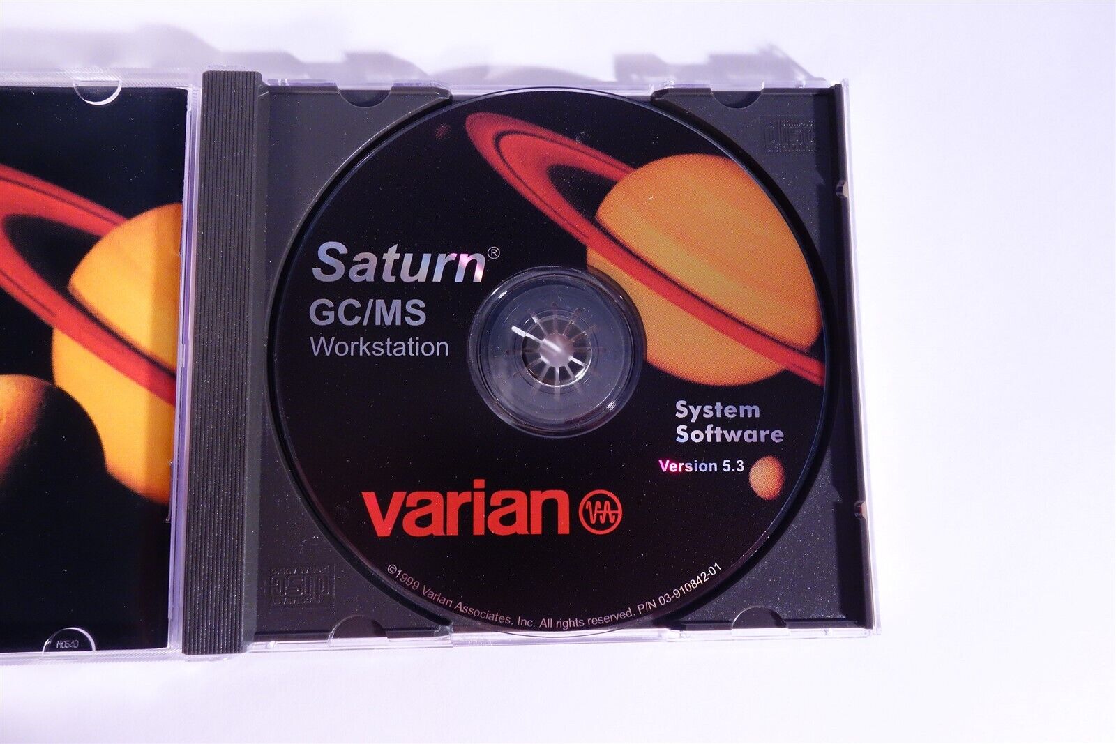 Varian Saturn GC/MS Workstation Mass Spectrometer / Gas Chromatograph Software