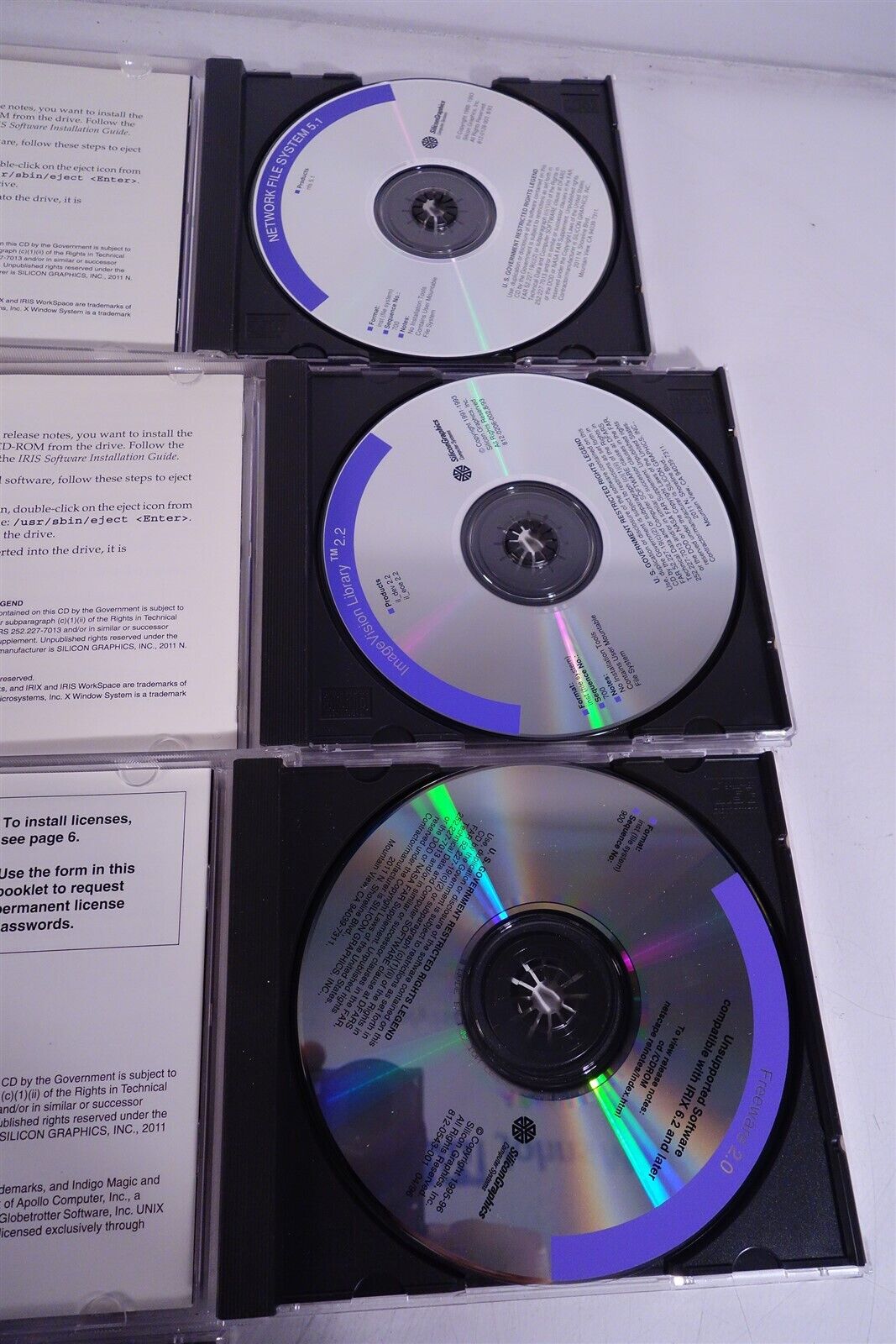 SGI Silicon Graphics IRIX Freeware CD's + More 