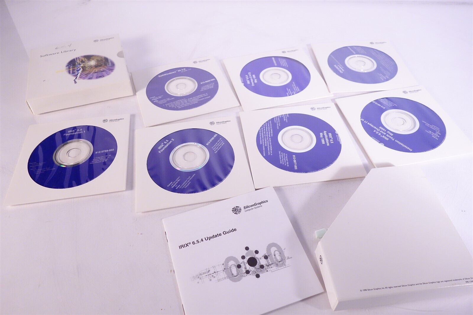 SGI Silicon Graphics IRIX 6.5.4 Software Collection 