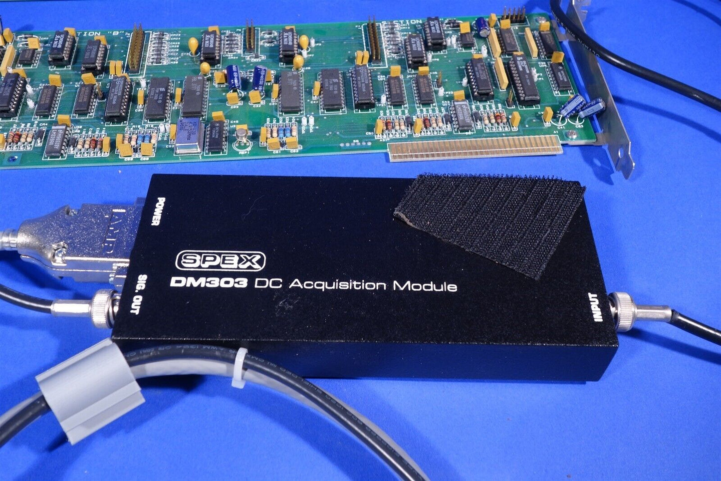 Spex DM303 DC Acquisition Module with Boards & Cables 