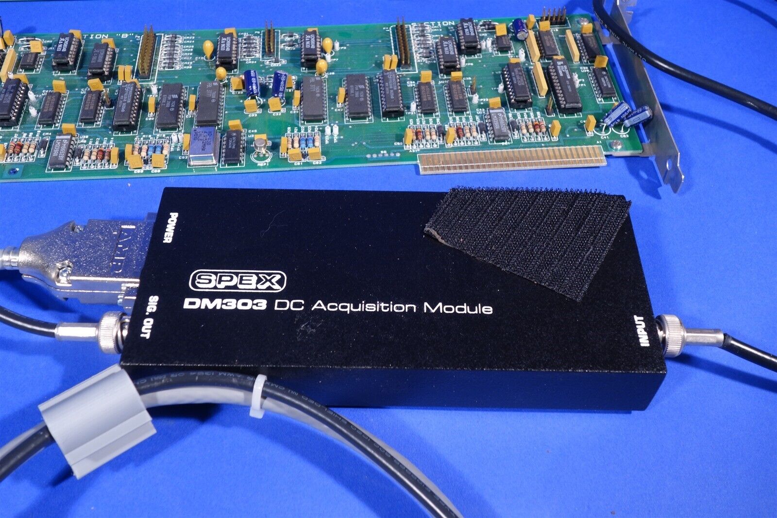 Spex DM303 DC Acquisition Module with Boards & Cables 